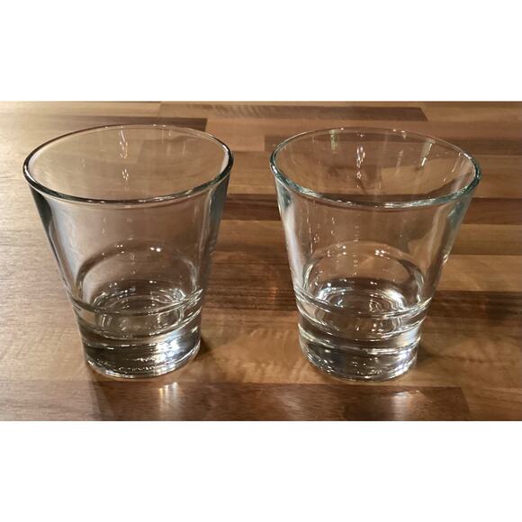 Libbey Duratuff 8 Ounce Whiskey Rock Glasses 3.75" Set of 2 - Picture 5 of 9